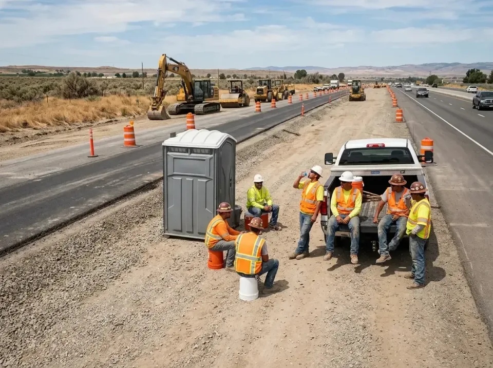 highway-road-construction-crew-007 — frequently asked questions, Porta Potty and Restroom Rentals in Eagle Grove, IA